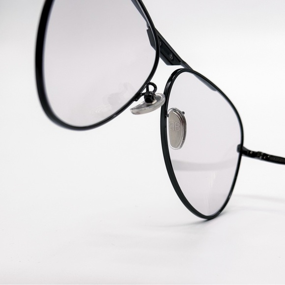 NEW BALENCIAGA BB0244S 004 AVIATOR GREY UNISEX SUNGLASSES BALENCIAGA - Picture 8 of 12